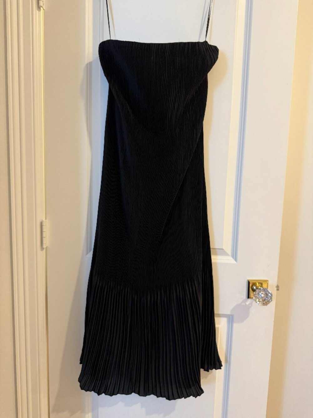 Abercrombie- Giselle Pleated Maxi Dress